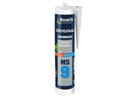 Adesivo De Fixação E Vedação Bostik Ms9 Original Multimaterial Colagem Flexível E Poderosa Cinza Cartucho De 300 Ml