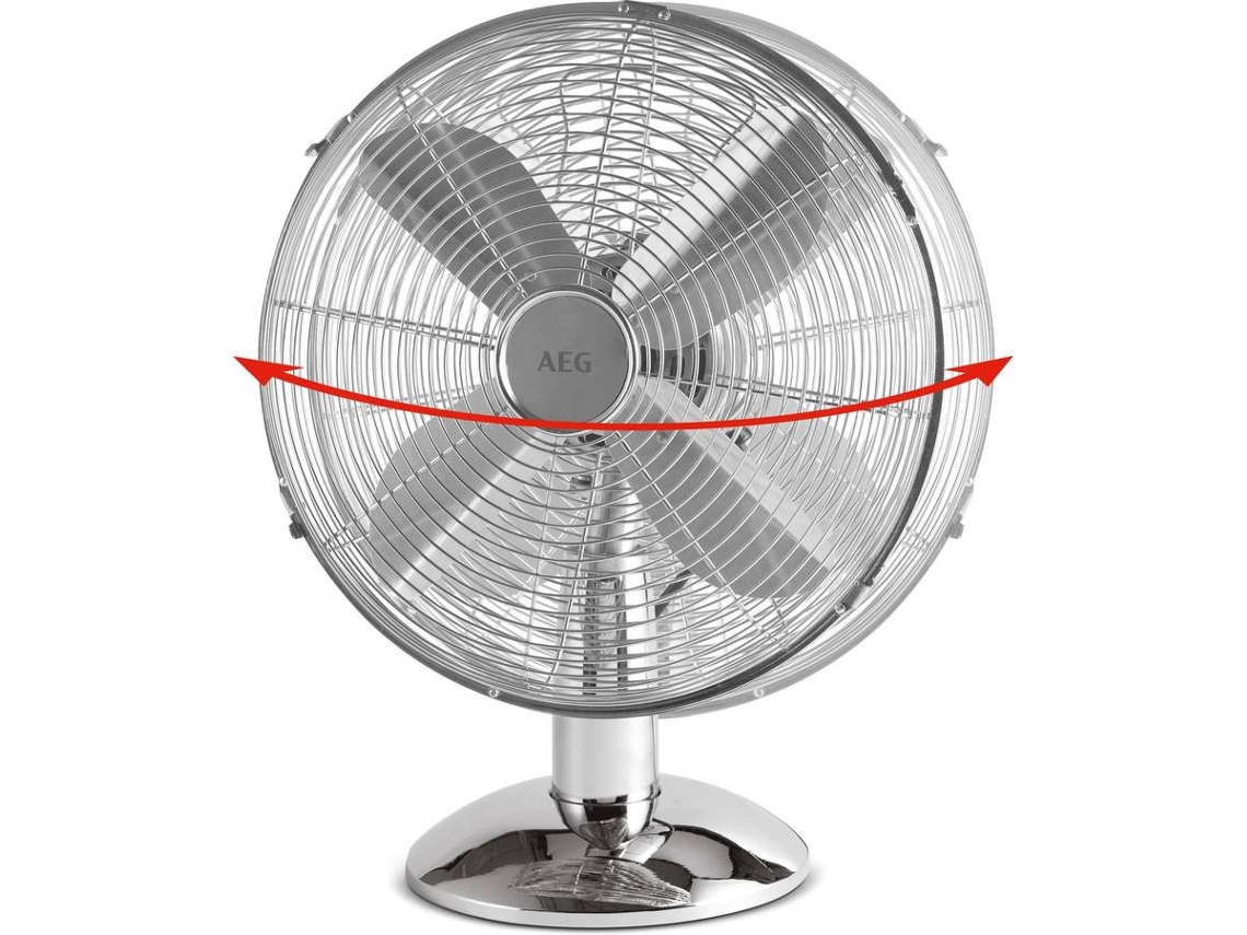Ventoinha de Mesa AEG VL 5525 (2 velocidades - 30 W - Diâmetro 25 cm)