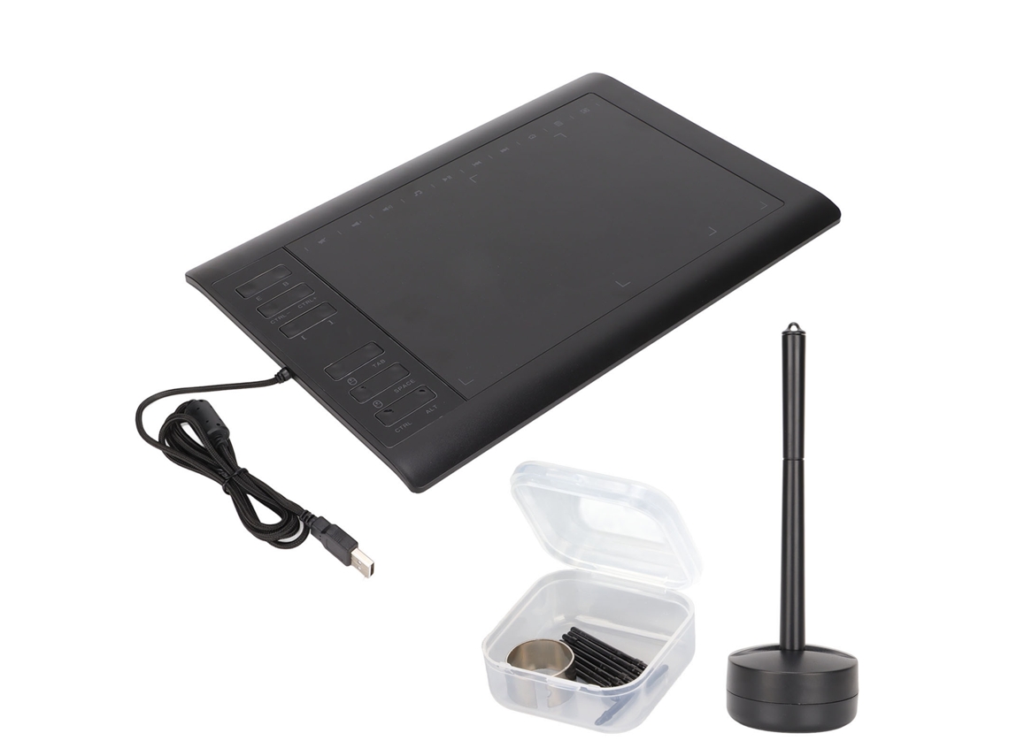 Tablet de Desenho LAXISCREED (8192 Níveis de Sensibilidade À Pressão, Estilo Sem Bateria, Compatível com Mac)