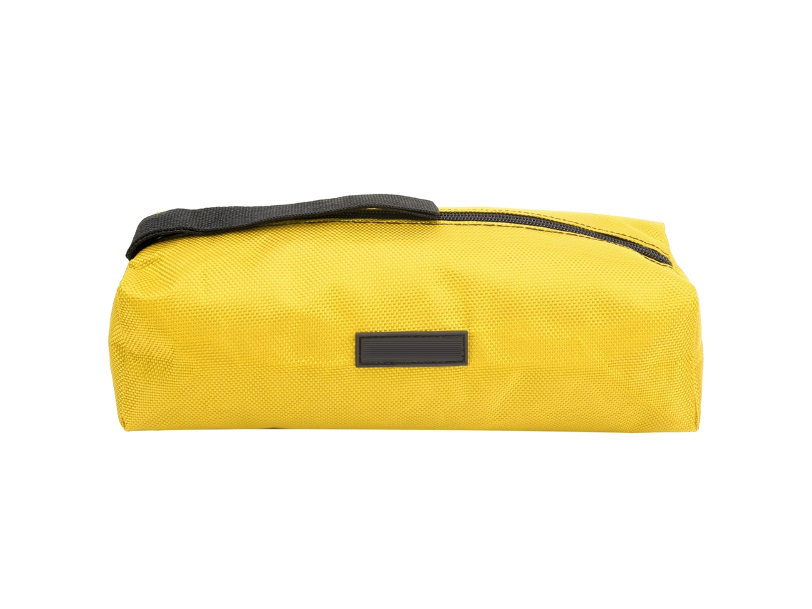 Bolsa multifuncional para ferramentas, em tecido Oxford reforçado e impermeável, ideal para eletricistas (amarela)