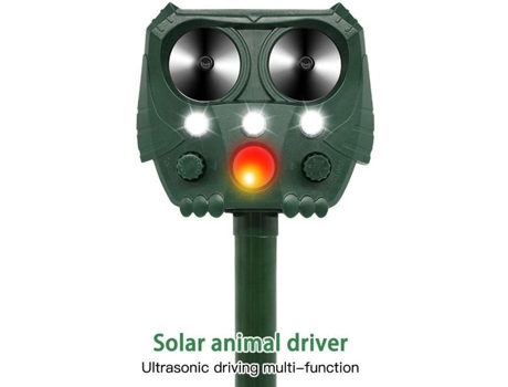 Repelente ultrassônico de pássaros Joyfan, repelente solar ultrassônico de pássaros