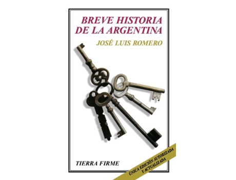 Livro Breve Historia De La Argentina De Jose Luis Romero (inglês)