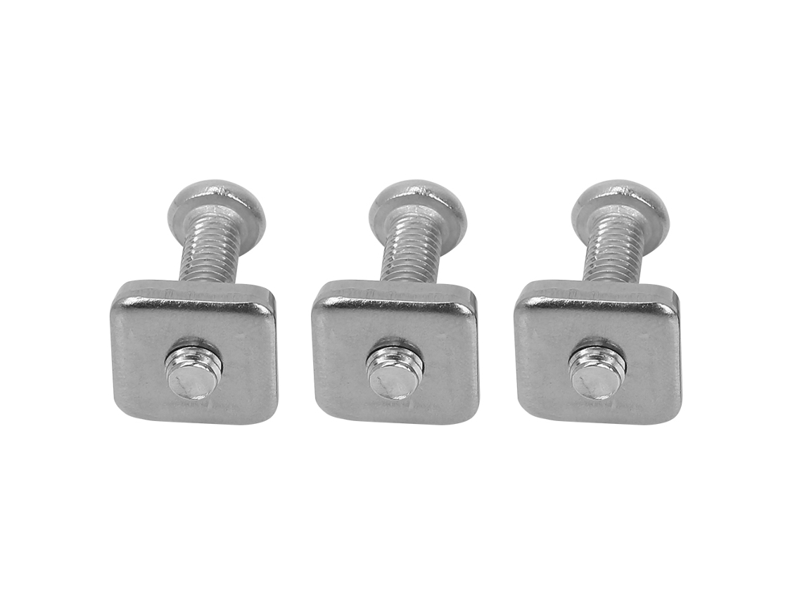 Parafuso De Aleta De Prancha De Surf Longboard Aleta Única Com Placa M5*19mm Aço Inox Resistente À Roubo