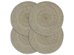 Placemat, Placemats Vidaxl Cinzeto Juta (n/a)