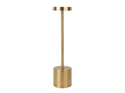 Lampa De Mesa Recarregável Usb Laxiscreed Ouro, Pack De 2, Iluminação Elegante E Sem Fios