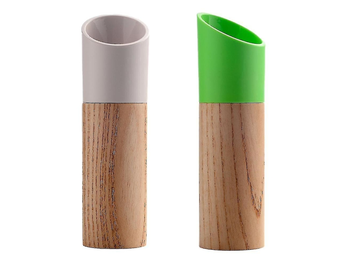 Conjunto De Moedor De Sal E Pimenta, Moedor De Pimenta Manual De Madeira E Aquaforge