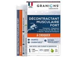 Relaxante Muscular Mastigável 30 Comprimidos GRANIONS