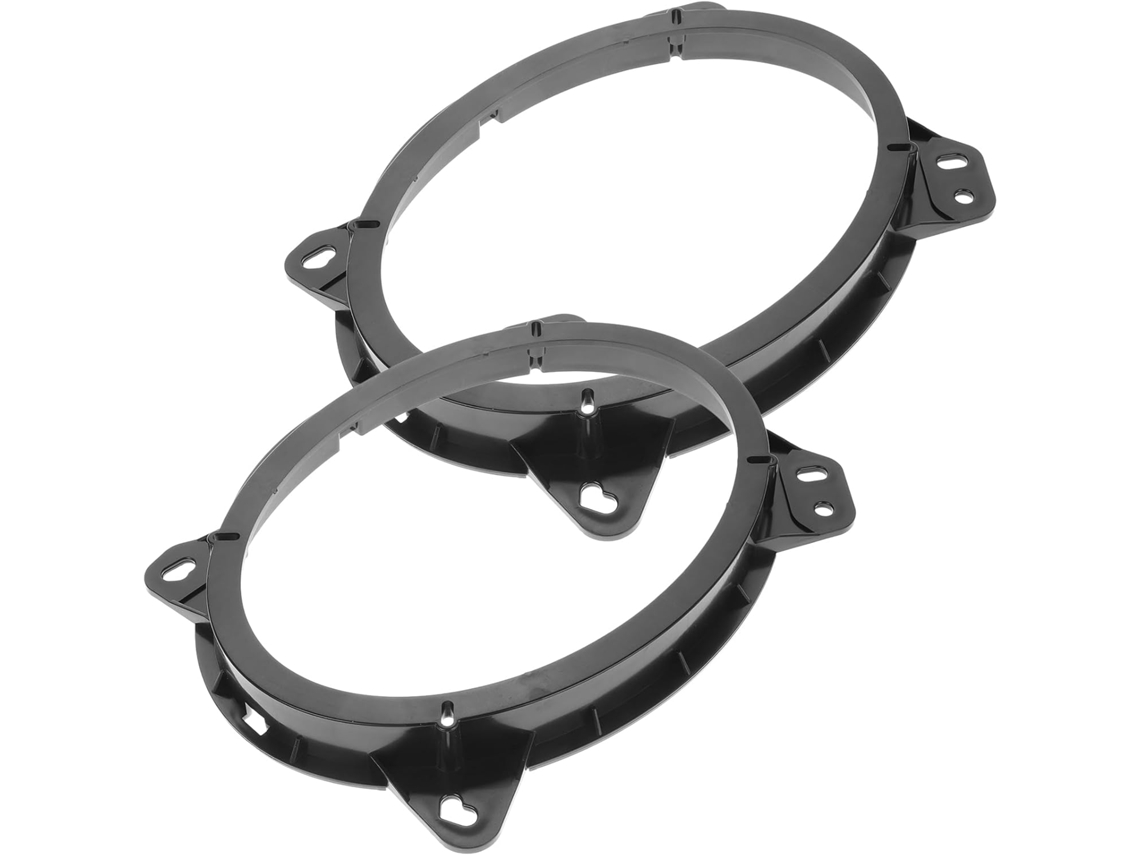 Adaptador Para Alto-falante De Porta De Carro, Anel Espaçador De Plástico Preto, Instalação
