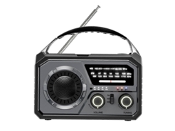 Rádio De Emergência H21 Com Bluetooth 5.3, Rádio Meteorológico Com Manivela, Rádio Solar Am/fm Com Lanterna De Alerta Sos De 16000mah Olysi Shop
