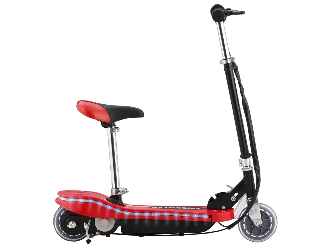 Trotinete elétrica VIDAXL Vermelho (74 x 15 x 95 cm)