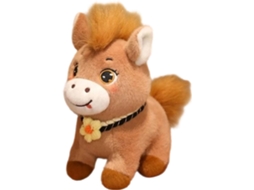 Cavalo De Pelúcia Fofo Com Olhos Grandes Para Meninas, Cavalo De Pelúcia Para Bebê, Para Berçário, S