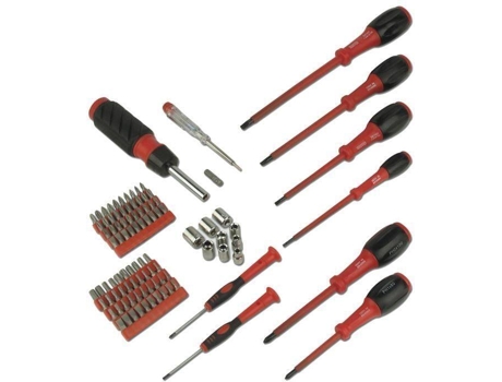 Conjunto de Chaves de Fendas - 100 peças + Tampas  MAN4003315707332