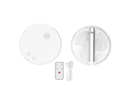 Ventilador Portátil Plegable Telescópico Mini Branco