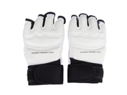 Luvas De Boxe De Meio Dedo Ajustáveis Confortáveis Para Kickboxing Luta Saco De Pancada Treino Mma Karatê Taekwondo
