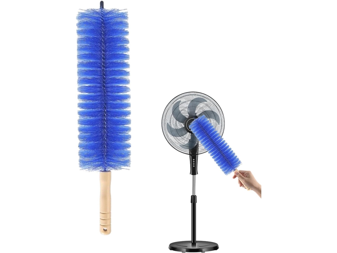 Escova De Limpeza Para Ventiladores, Lavável E Flexível Para Remover Poeira