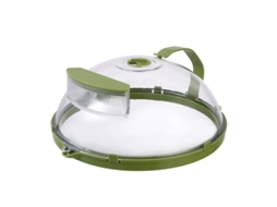 Pratos para Micro ondas com Tampa Protetora Antirrespingos e Saídas de Vapor SUNNY SPACES