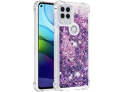 Caneta Stylus Brilhante Líquido Cantos Transparentes Antiluta Párachoques para Motorola Moto G Stylus 2021 5G HONGWE. Bege