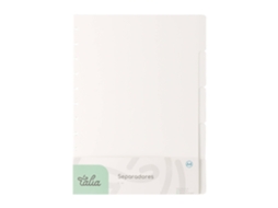 Separador A4 5 Divisórias Para Caderno Smart Talia