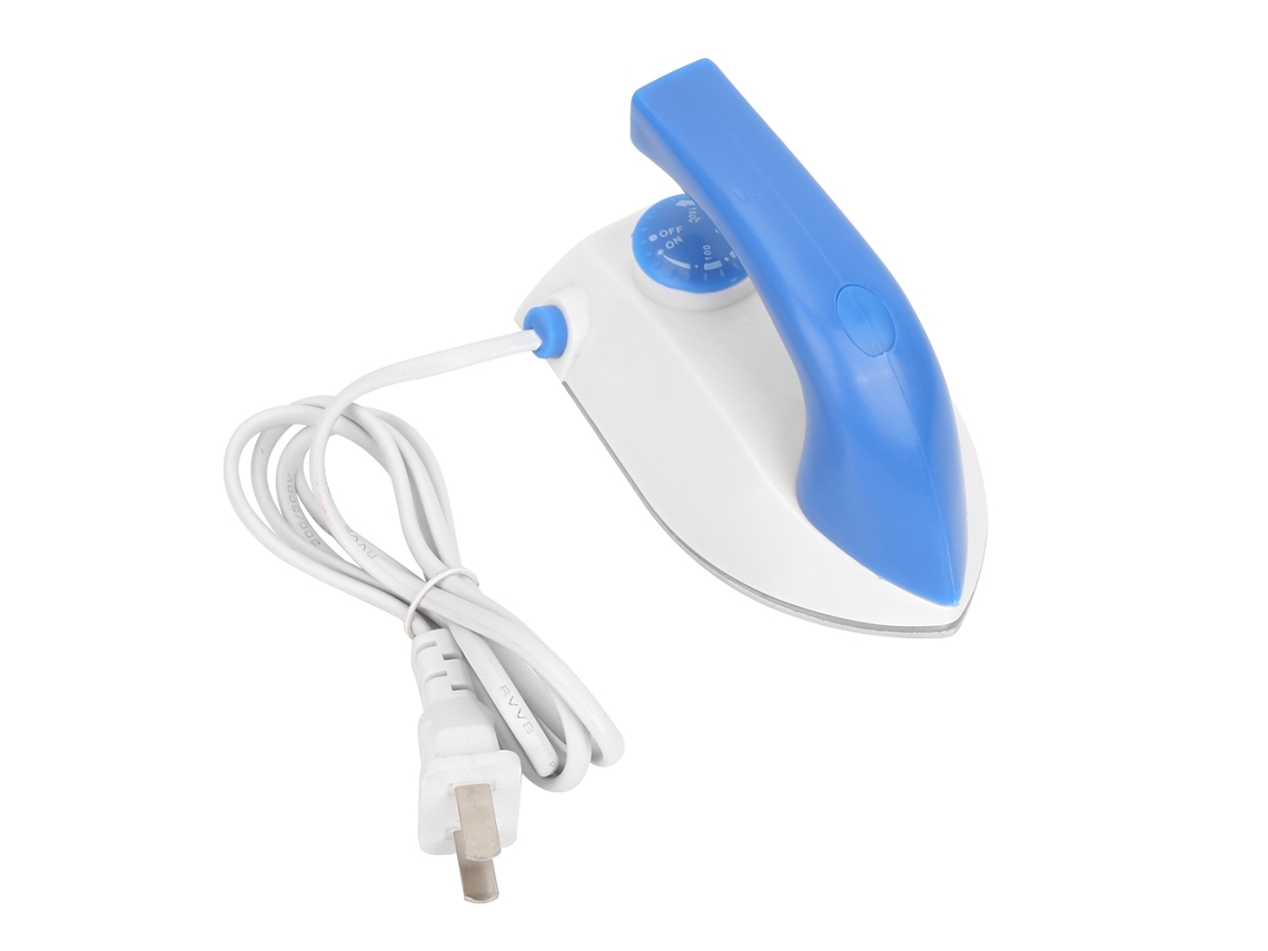 VYLARA Ferro De Passar Roupa Portátil Com Controle De Temperatura, Mini Ferro A Vapor De Aquecimento Rápido Para Uso Em Viagens, Base Antiaderente Com Temper
