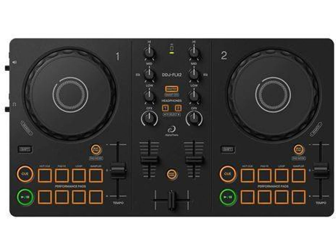 Controlador DDJ-FLX2 ALPHATHETA Preto