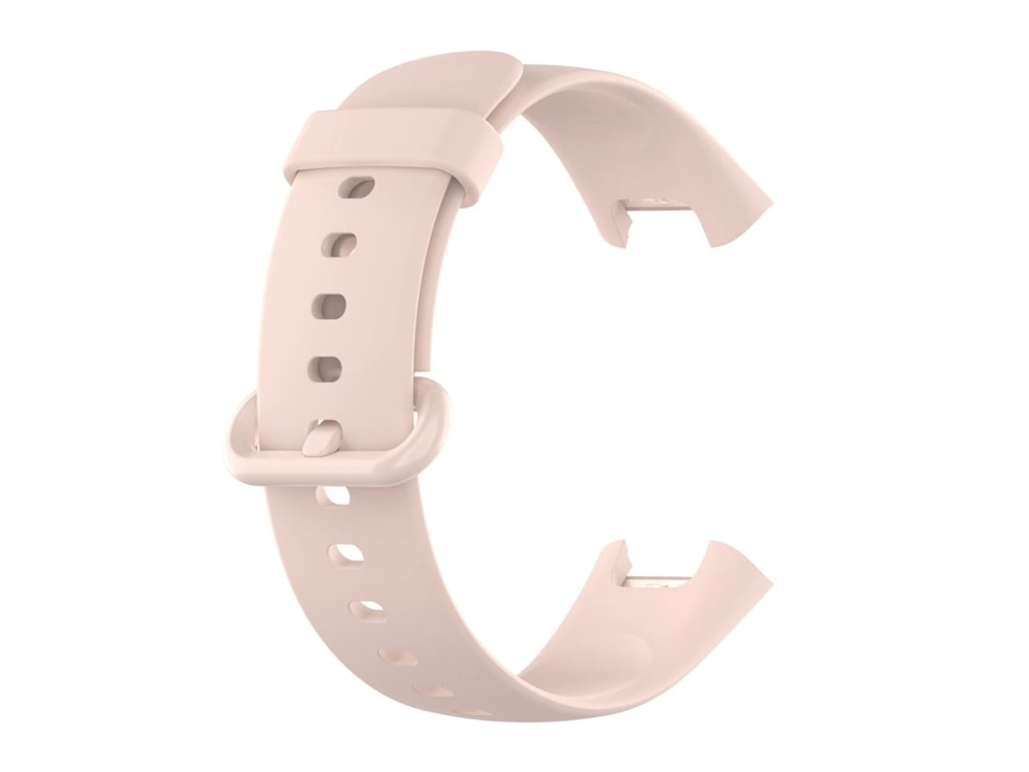 Pulseira De Relógio Lurelia Para Redmi Watch 1 Lite De Substituição Em Silicone De Cor Sólida Rosa Claro