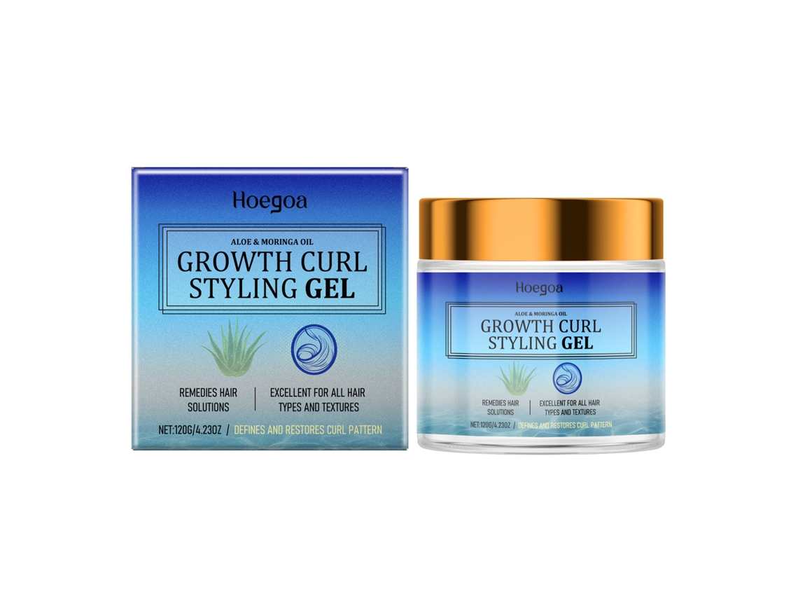 Hidratante Gel de Modelagem de Cachos Hoegoa, Volume Natural e Efeito Revitalizante LAXISCREED
