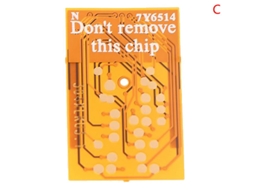 Chip De Recuperação De Cartucho De Tinta Compatível Com Cartuchos De Tinta 302/304/63/65/123/664/652 Chip Amarelo Aquaforge