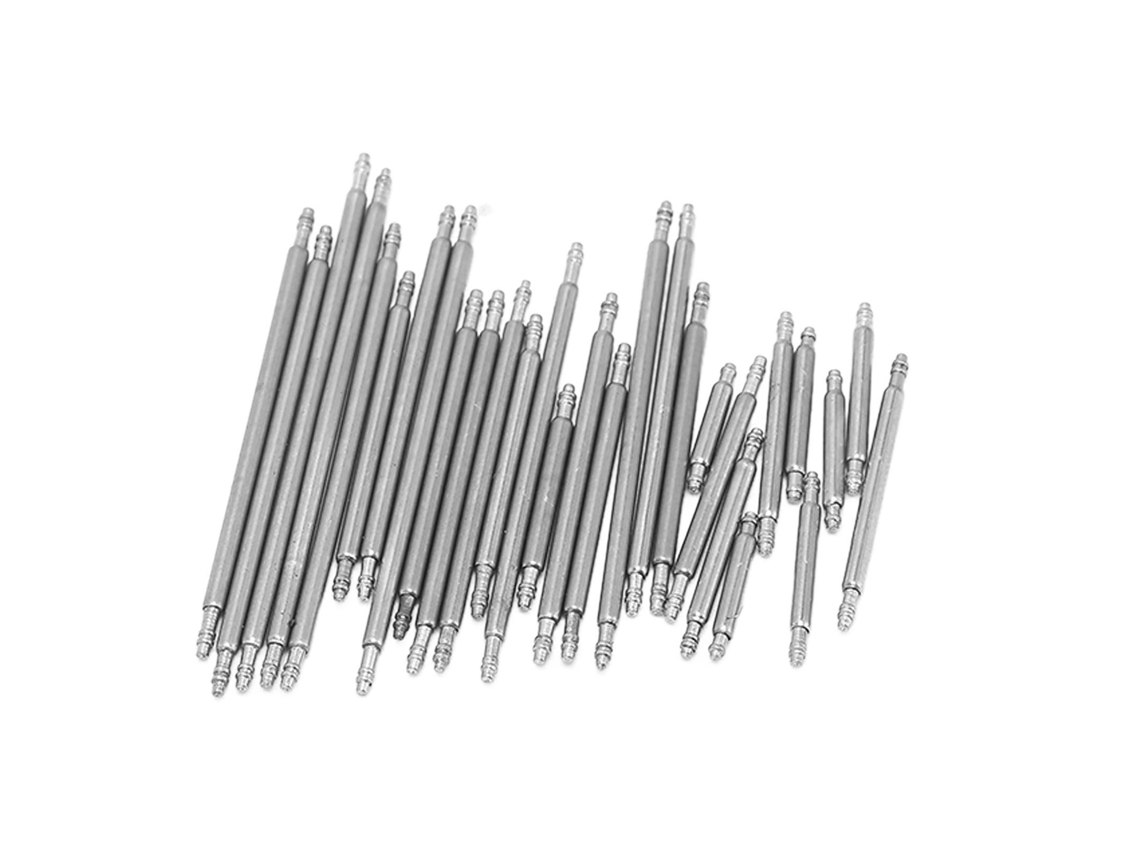 Pinos De Pulseira Relógio Aço Inoxidável Mola Resistentes 30pcs