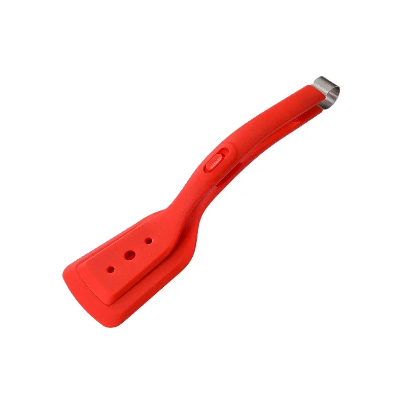 Clipe de Silicone Antiaderente 2 em 1 para Alça, Acessório de Cozinha MDUG (vermelho)