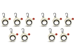 Organizador de Abraçadeiras de Nylon com 10 Peças e Suporte para Cinto de Ferramentas. SFUSHOS