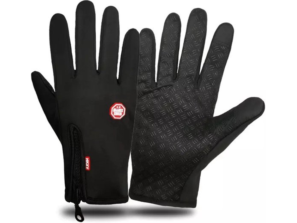Luvas Tech Fleece Pretas Tamanho P Oem