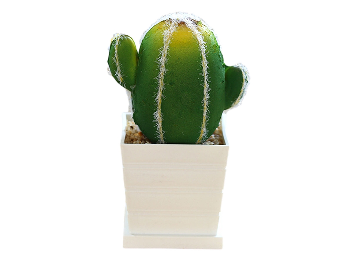 Simulação de Plantas Tropicais Bonsai Cacto Pequenos Ornamentos Criativos para Interiores Plantas em Vaso RNEMITERY