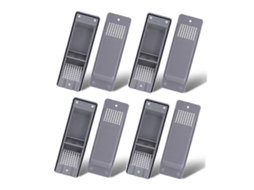 3pcs Placa Portátil Ajustável Para Kit De Janela, Compatível Com Acessórios De Ar Condicionado Fixação De Janela Do Ar Condicionado 55cm C14 Sygo