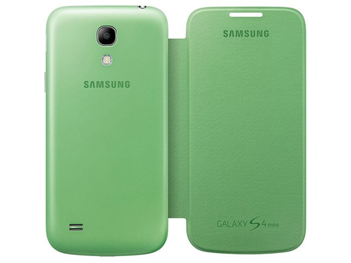 Capa flip SAMSUNG galaxy s4 mini verde