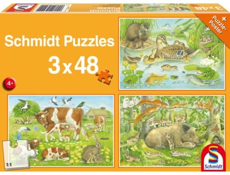 SCHMIDT SPIELE - Puzzle  56222 (48 Peças) Puzzle  56222 (48 Peças)