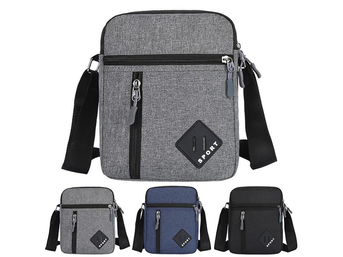 Bolsa Bandolera Impermeável, Homem, Mochila Casual, Viagem, Oxford