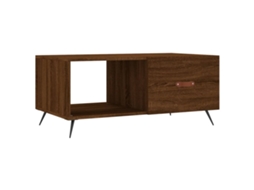 Coffee Table, Coffee Tables Vidaxl Marrom Madeira Processada (n/a)