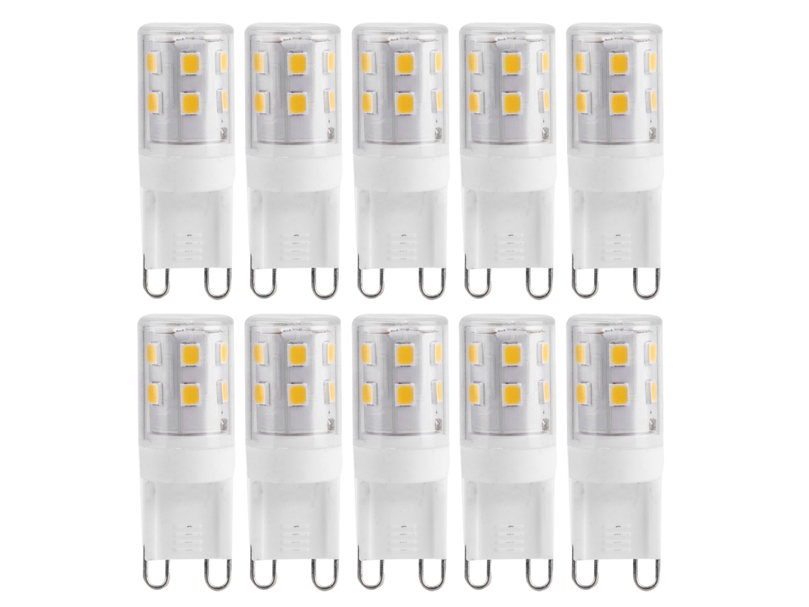 10 peças Lâmpada G9 Cerâmica 2W 230V | S/MARCA