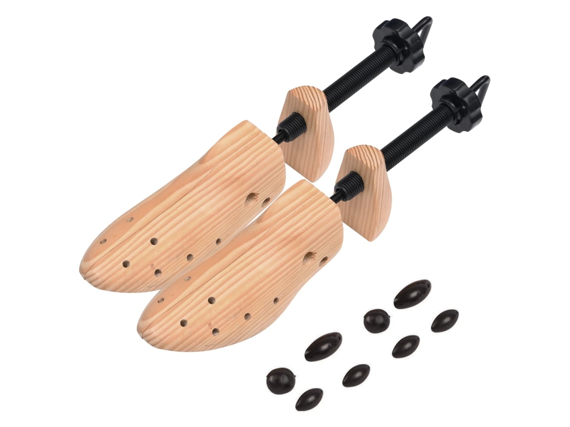 Shoe Tree, Shoe Trees Vidaxl Marrom Madeira De Pinho (41-46)
