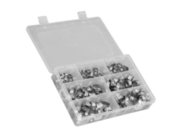 Laxiscreedkit De 130 Braçadeiras De Mangueira Em Aço Inox 304 Para Reparos Domésticos E Automotivos