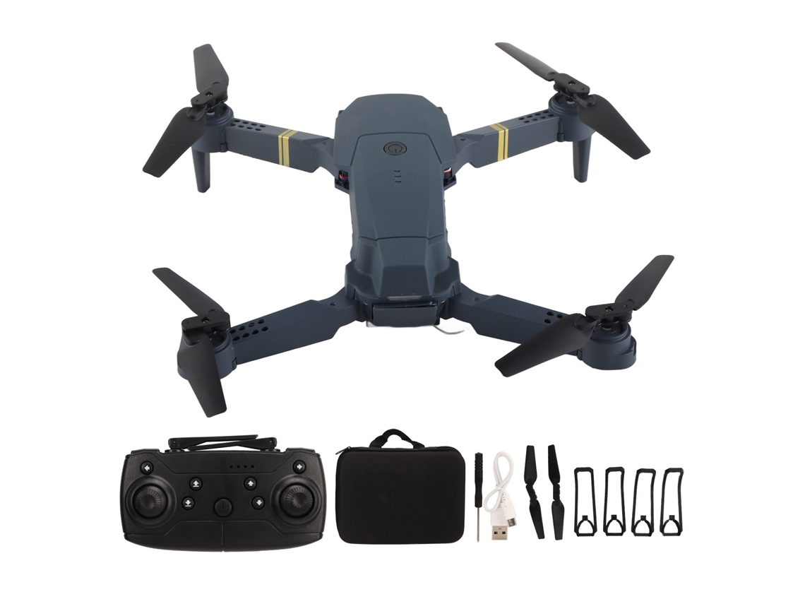 Mali drone Rc Plegável E58 com Câmera 480p Fotografia Aérea Altura Constante para Adultos e Crianças