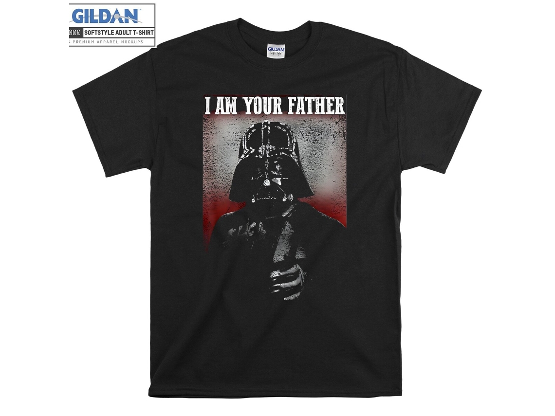 T-shirt Rockinstone Stern Vader I Am Your Father Finger（m）