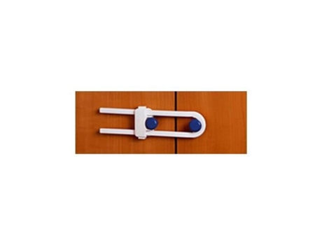 Brevi Cabinet Lock - Proteja seu bebê de objetos perigosos - Branco
