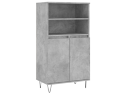 Aparador Alto Cinzento Cimento MAISON EXCLUSIVE em Derivados de Madeira (60x36x110 cm)