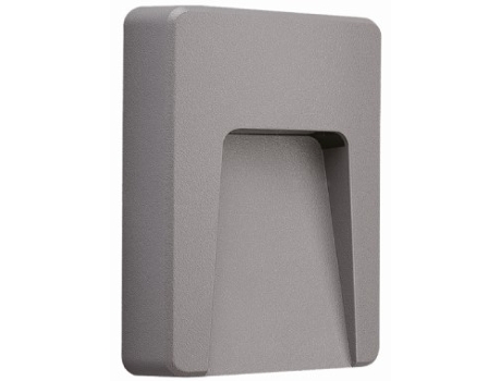 Luz de Parede de Retângulo Led 3W Ip65 Dim. 150X90Mm VITO LIGHTING