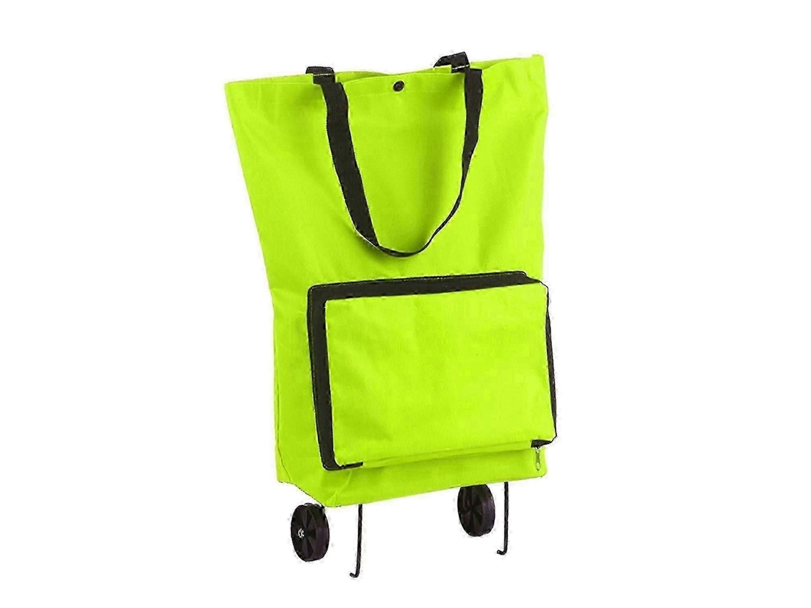 Carrinho Dobrável com Rodas, Sacolas de Compras Reutilizáveis ​​e Dobráveis. GOKOCO