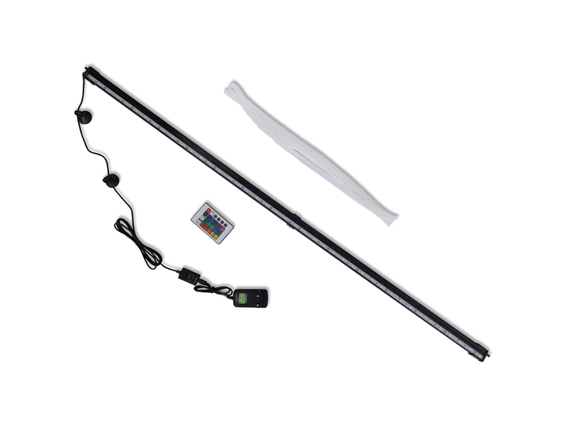 Vidaxl Lâmpada Para Aquário Rgb Bolhas Rgb 107 Cm
