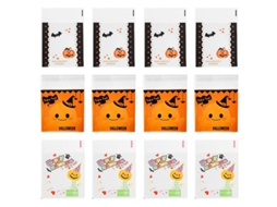 1 Conjunto De Saco De Embalagem Autoadesivo Para Decorações De Halloween Allinless
