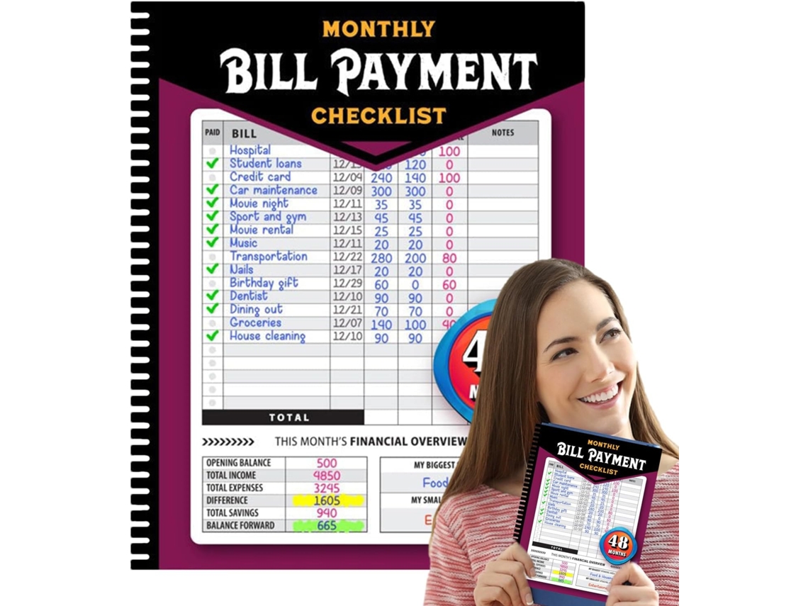 Carnet De Notas De Orçamento De Despesas – Carnet De Finanças