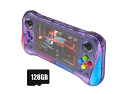 Console de Jogos Portátil Retrô X8m com 128 Gb, Mais de 25.000 Jogos, Tela Ips de 4,5 Polegadas e Suporte a Múltiplos Emuladores. GOKOCO